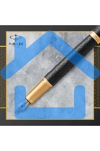 Ручка перьевая Parker IM Premium F323 (CW1931646) Black GT F сталь нержавеющая, подарочная коробка