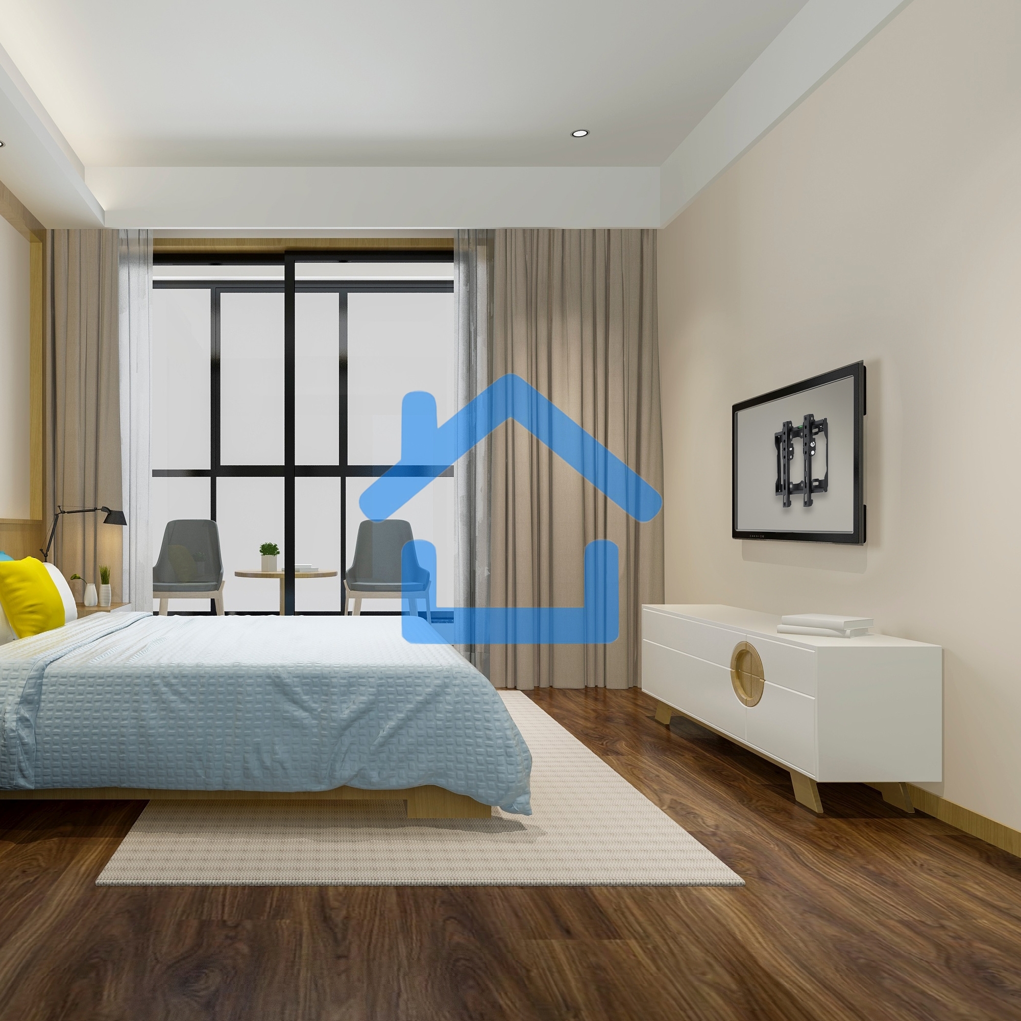 Кронштейн для телевизора Buro MT2 черный 15
