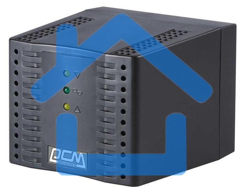 Стабилизатор напряжения Powercom TCA-3000 1500Вт 3000ВА белый