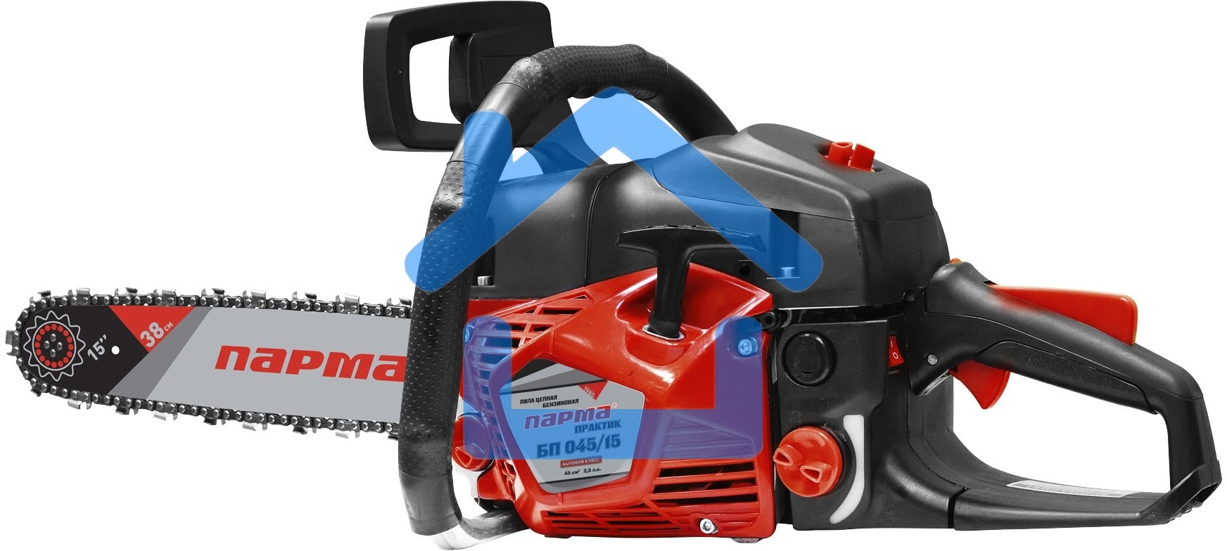 Бензопила Парма БП 045/15 1800Вт 2.5л.с. дл.шины:16