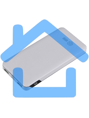 Портативный аккумулятор Cactus CS-PBFSKT-10000 10000mAh 2.1A 2xUSB белый