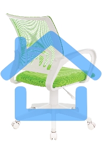 Кресло компьютерное Бюрократ CH-W695NLT TW-03A TW-18 салатовый, крестовина пластик, пластик белый