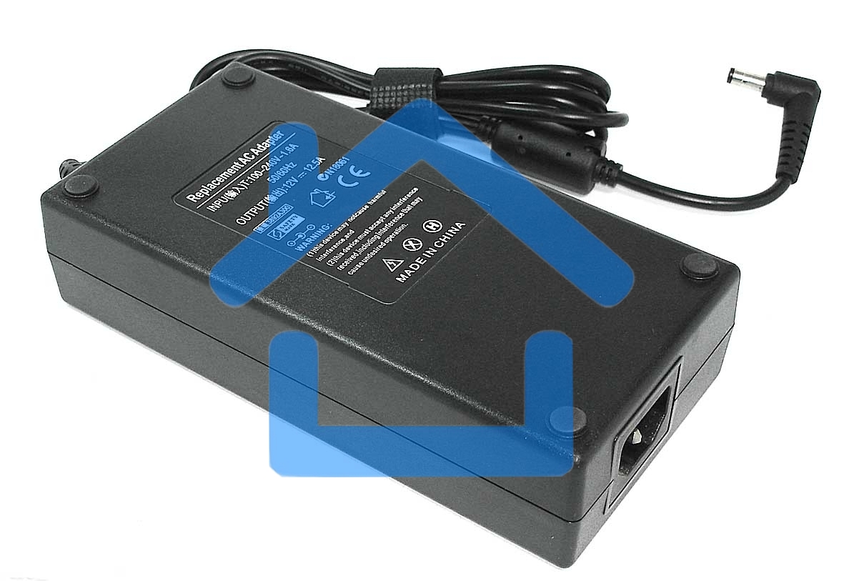 Блок питания для монитора и телевизора LCD 12V 12.5A (5.5 x 2.5 mm) OEM