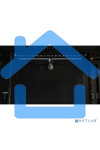 Шкаф настенный Hyperline TWB-0966-SR-RAL9004 19-дюймовый (19