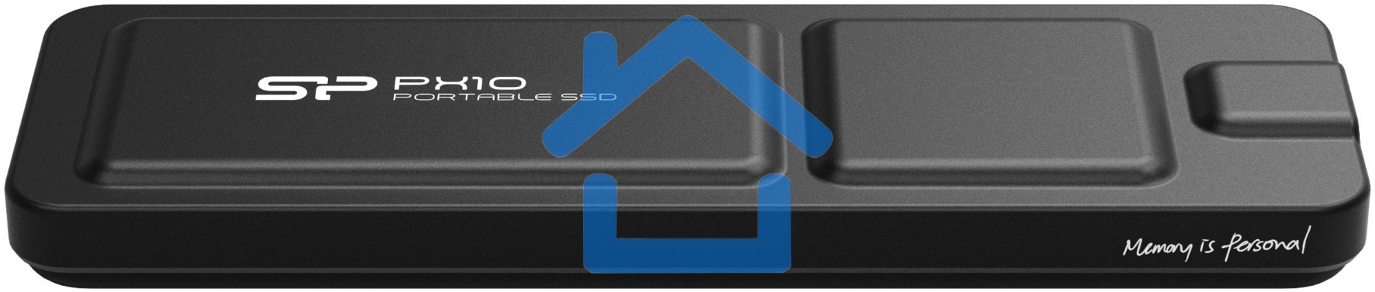 Внешний SSD 1Tb Silicon Power PX10, External, USB TypeC 3.2, черный, read/write 1050/1050 Mb/s