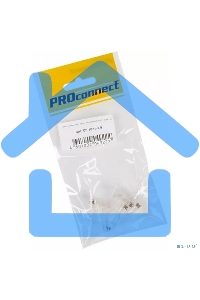 PROconnect Разъем RJ-45(8P8C) под витую пару, UTP, кат.5e (15 µ