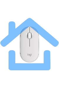 Мышь беспроводная Logitech Pebble 2 M350S белый, 4000 dpi, Bluetooth, кнопки - 3