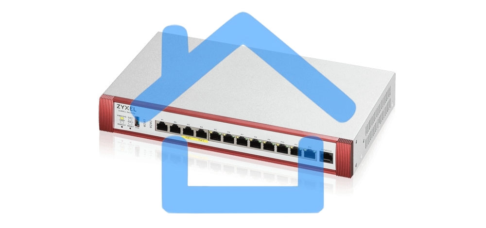 Межсетевой экран Zyxel USG FLEX 500H, Rack, 2xRJ-45: 1/2.5G (LAN/WAN), 2xRJ-45: 1/2.5G PoE+ (LAN/WAN), 8xRJ-45: 1G (LAN/WAN), 1xUSB3.0 **