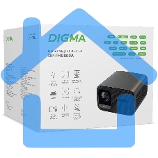 Проектор Digma DP-FHD800A LCD 12000Lm LS 800Lm ANSI (1920x1080) 3000:1 ресурс лампы:50000часов 2xUSB typeA 2xHDMI 4.1кг
