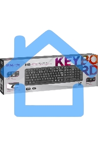 Клавиатура Defender HB-420 проводная, USB, черный
