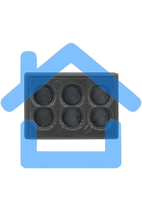 Экспресс-клемма с пастой, 6-проводная до 2,5 мм², серая (50 шт./уп.) (773-306) Rexant