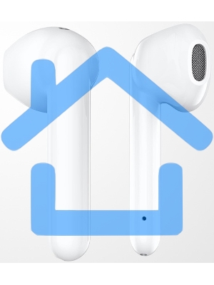 Наушники SoundPEATS TWS TrueAir QCC3020 Bluetooth 5.0 600мА·ч d14.2мм IPX5 белый