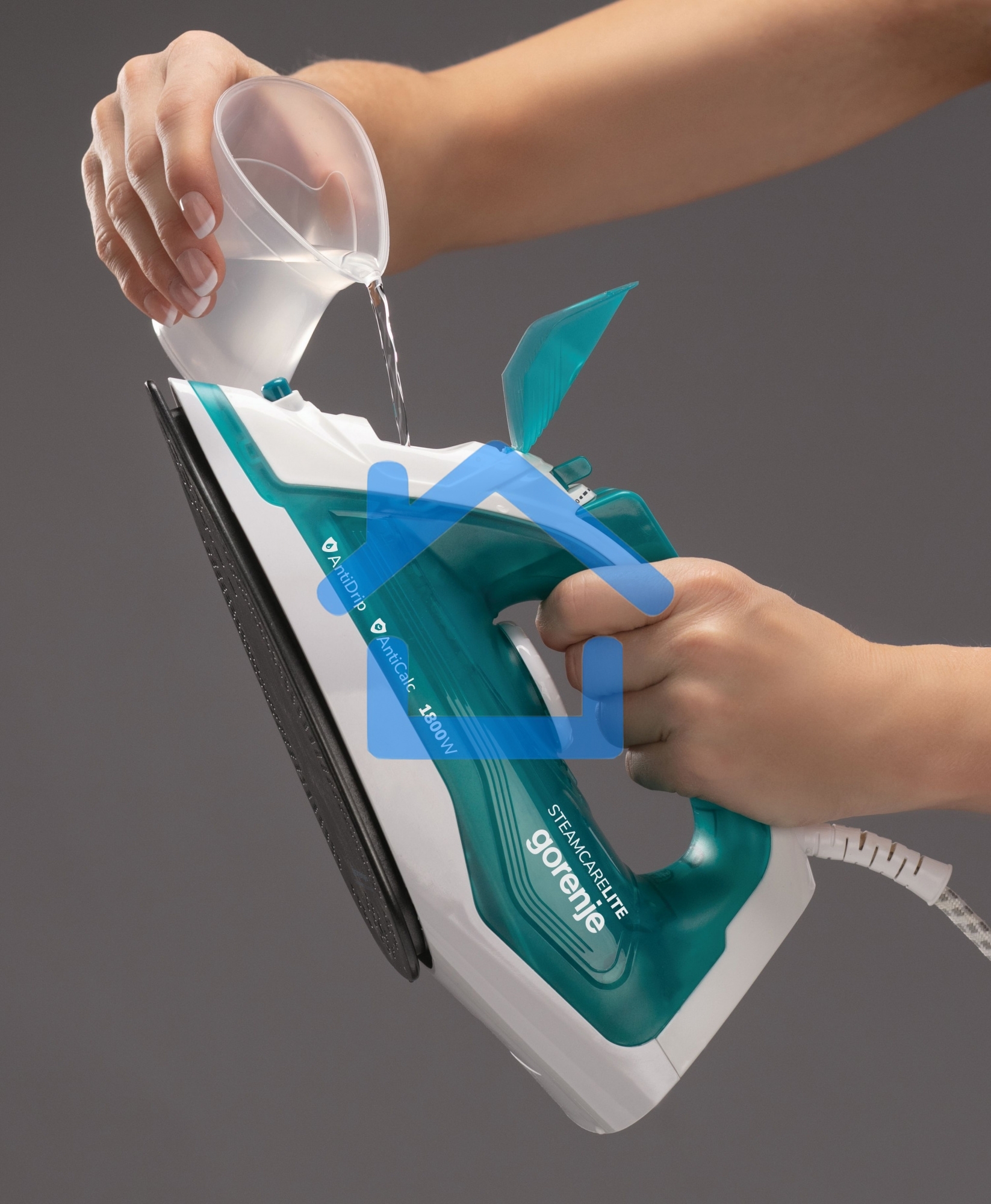 Утюг Gorenje SIH1800TQC 1800Вт зеленый/белый