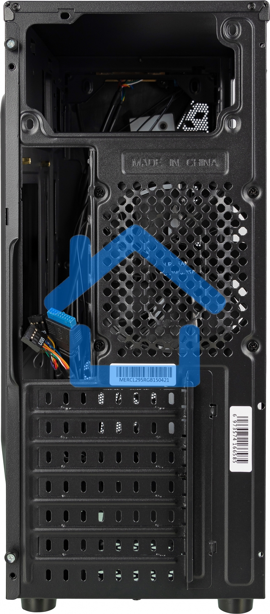 Компьютерный корпус Accord ACC-CL295RGb черный без БП ATX 4x120мм 2xUSB 2.0 1xUSB 3.0 audio