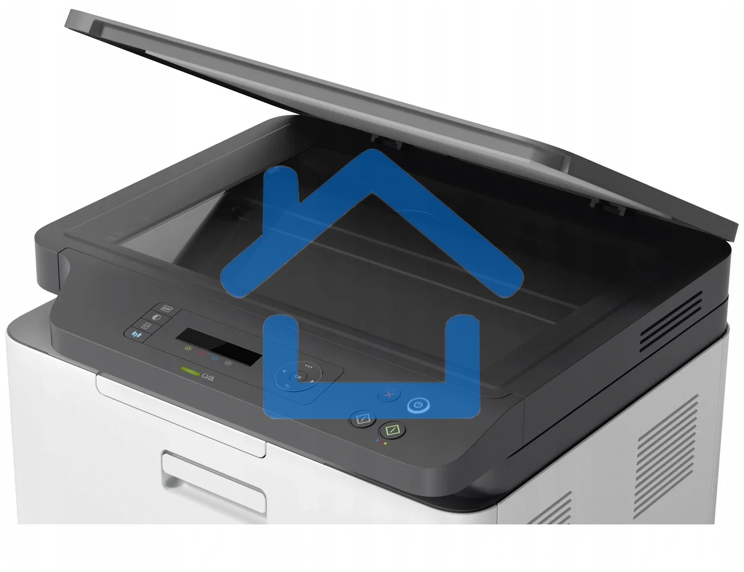 МФУ лазерное HP Color 178nw (4ZB96A), A4, цветной, печ. до 18 стр/мин. (ч/б) до 4 стр/мин. (цвет), 600 x 600 dpi, USB, RJ-45, Wi-Fi, Air Print, Mopria