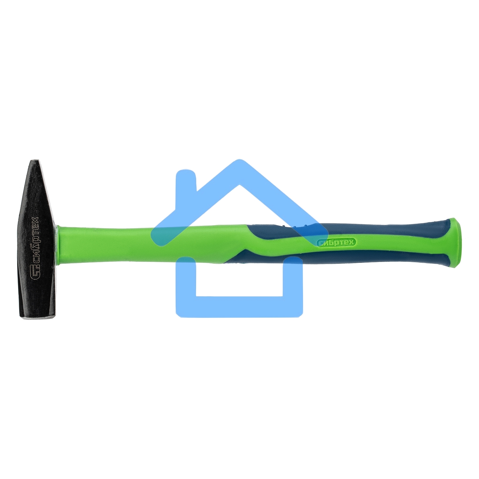 Молоток слесарный СИБРТЕХ, 400 г, фибергласовая обрезиненная рукоятка СИБРТЕХ 10321