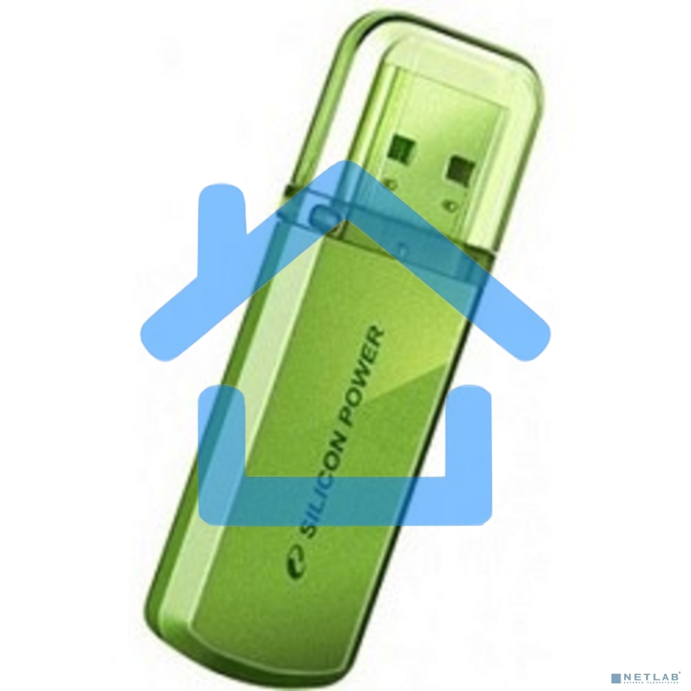 Флешка USB Silicon Power R/W 32 Gb Helios 101 SP032 Gb,UF2101V1N USB 2.0 зеленый