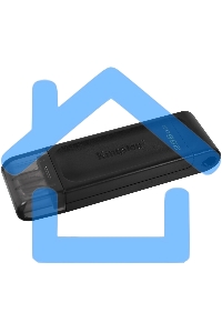 Флешка USB Kingston 256 Gb DataTraveler 70 DT70/256 Gb USB Type-C 3.2 черный