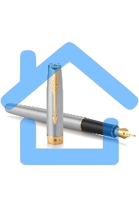 Ручка перьевая Parker Sonnet Core F527 (CW1931504) Stainless Steel GT F сталь нержавеющая, подарочная коробка