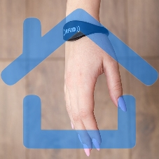 Электронный ключ (браслет) 125 KHz формат EM-Marin