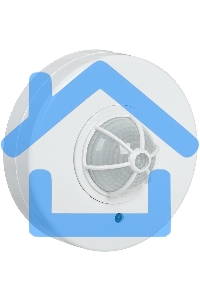 Датчик движения ИЭК ДД 024белый, 1100Вт