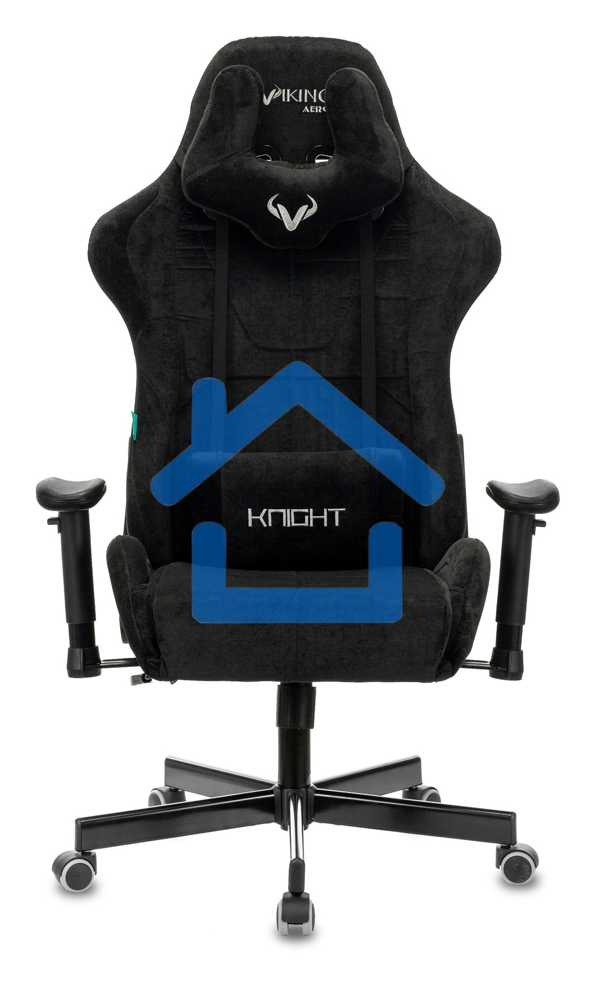 Кресло игровое Бюрократ VIKING KNIGHT LT20 FABRIC черный крестовина металл/пластик