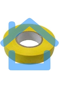 Изолента Iek UIZ-20-10-K05 0,18х19 мм желтая 20 метров ИЭК