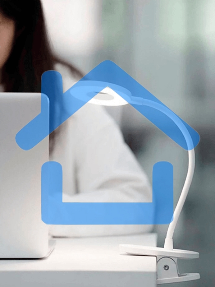 Настольная светодиодная лампа с прищепкой Yeelight J1 YLTD10YL