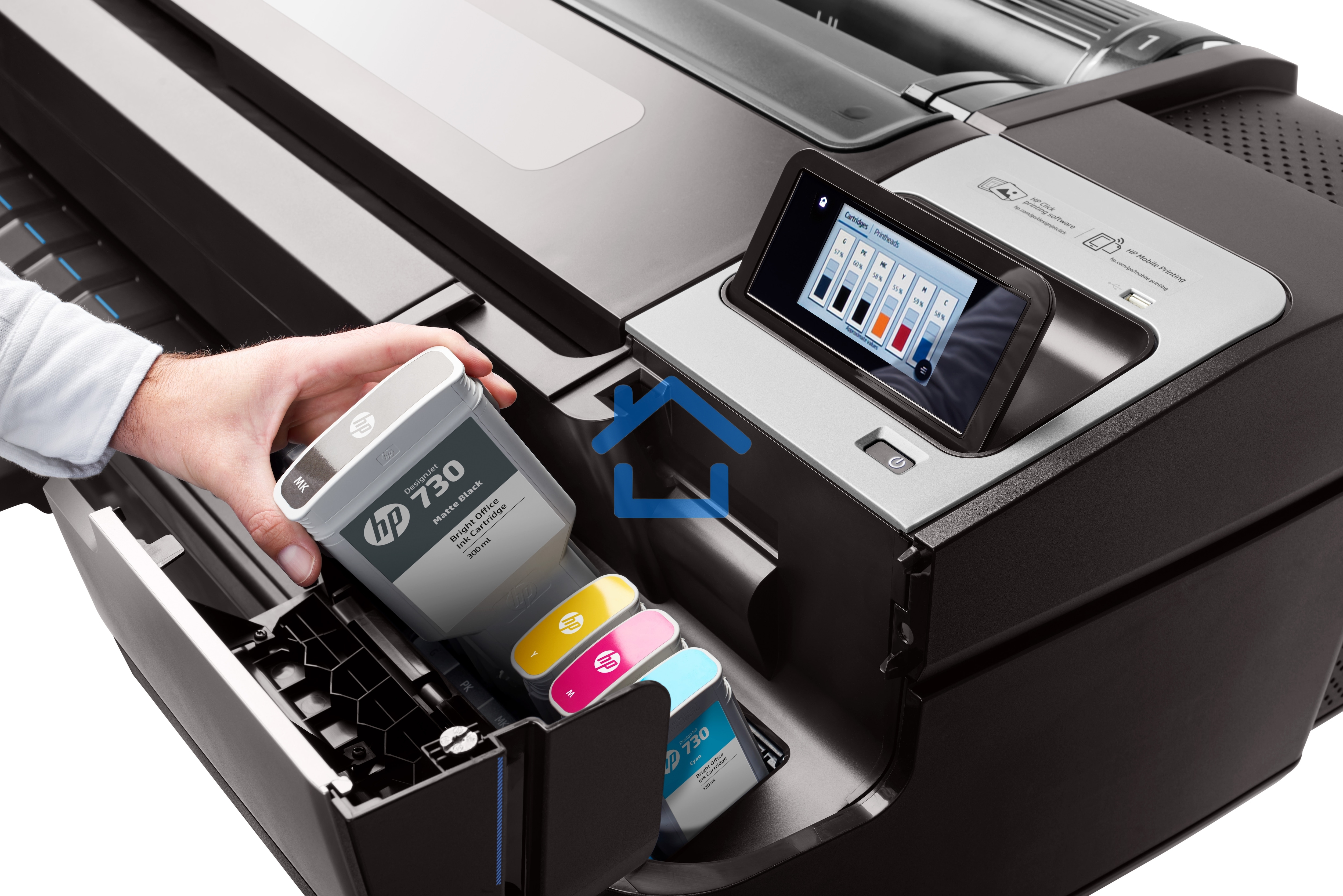 Плоттер HP DesignJet T1700 44-in Printer