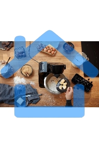 Кухонный комбайн Bosch 1000 Вт, черный