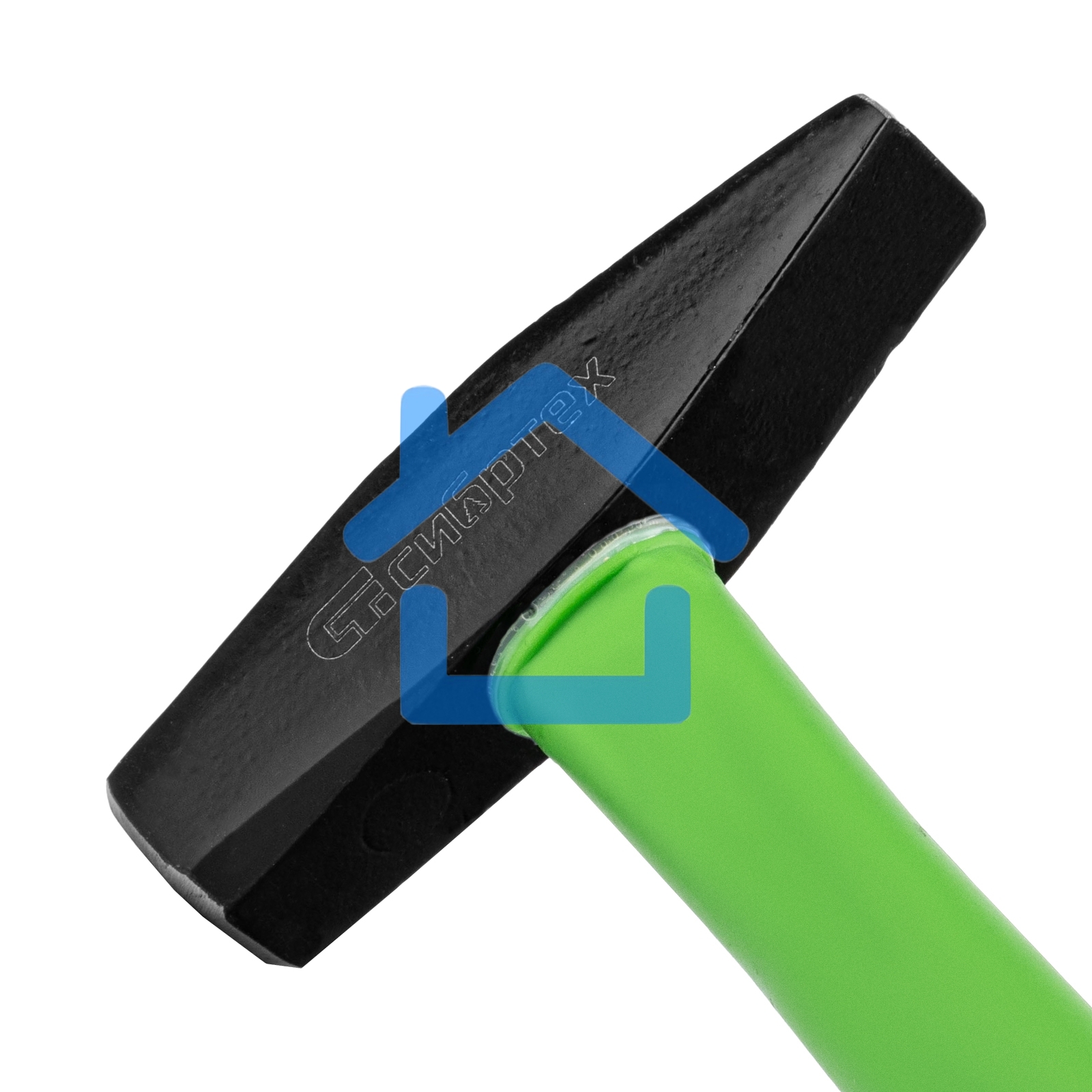 Молоток слесарный СИБРТЕХ, 400 г, фибергласовая обрезиненная рукоятка СИБРТЕХ 10321