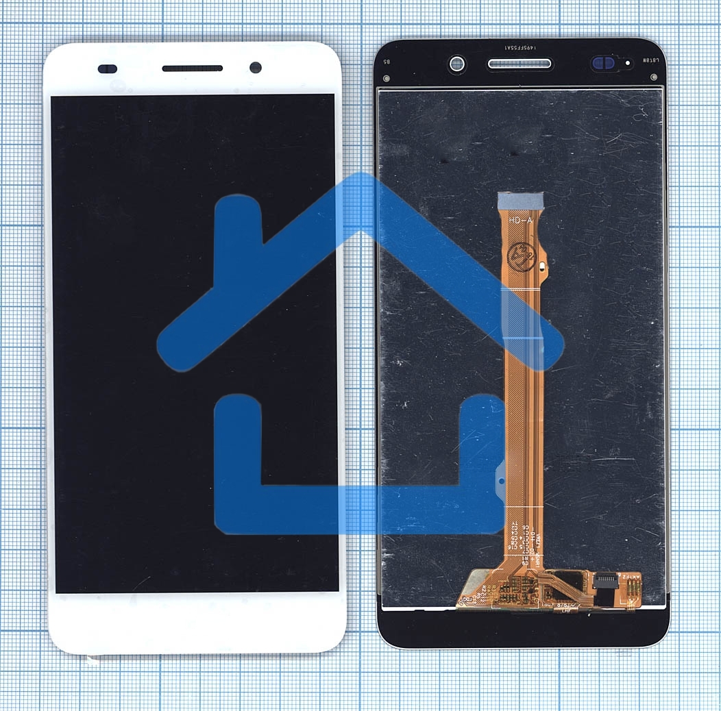 Дисплей для Huawei Honor 5A (D2LYO-L21) белый