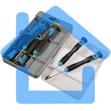 Набор отверток GROSS 13347для точной механики crmo двухкомпонентные рукоятки 6шт. пласт. бокс