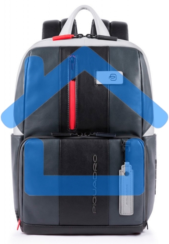 Рюкзак Piquadro Urban CA3214UB00BM/GRN серый/черный натур.кожа