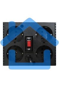 Стабилизатор напряжения Powercom TCA-3000 1500Вт 3000ВА белый