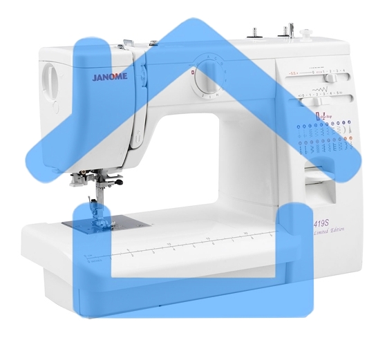 Швейная машина Janome 419S белый