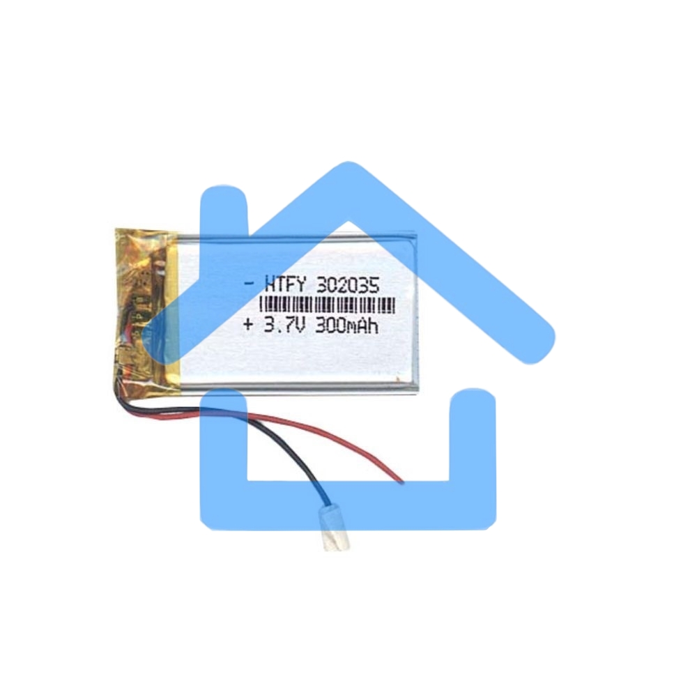 Аккумулятор Li-Pol (батарея) 3*20*35мм 2pin 3.7V/300mAh