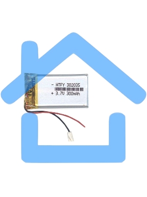Аккумулятор Li-Pol (батарея) 3*20*35мм 2pin 3.7V/300mAh