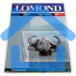 Пленка Lomond PET Ink Jet Film – прозрачная, А4, 100 мкм, 50 листов, для струйной цветной печати.
