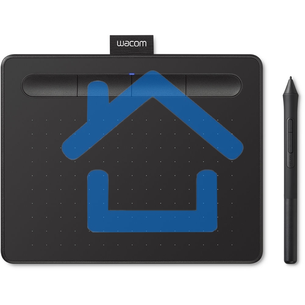 Планшет для рисования Wacom Intuos S CTL-4100K-N USB черный