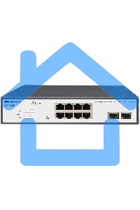 Коммутатор Origo OS2410P/120W OS2410P/120W/A1A 8x1Гбит/с 2SFP 8PoE 120W настраиваемый