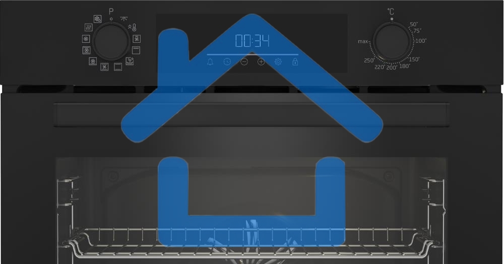 Духовой шкаф электрический Beko BBIM11301B черный