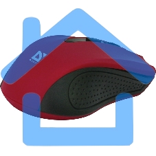 Мышь беспроводная Defender Accura MM-935 красный, 1600 dpi, радиоканал, USB, кнопки - 4