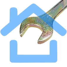 Ключ гаечный рожковый Rexant 14х17 мм, желтый цинк