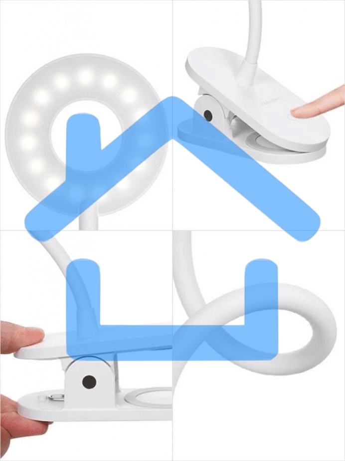 Настольная светодиодная лампа с прищепкой Yeelight J1 YLTD10YL
