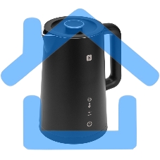 Чайник электрический Halsa HLS-K-103 WiFi умный пластиковый, черный