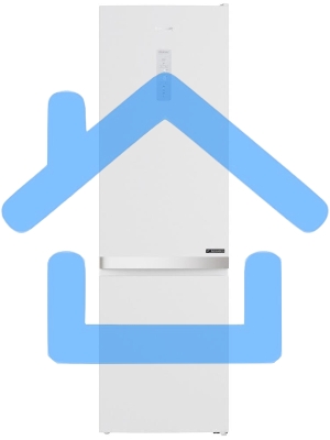 Холодильник Hotpoint HT 7201I W O3 белый двухкамерный 239/83л морозилка снизу