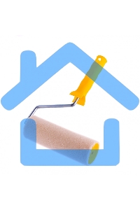 Валик Лаки, 180 мм, ворс 5 мм, D - 48 мм, D ручки - 8 мм, велюр Сибртех