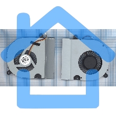 Вентилятор (кулер) для ноутбука Asus A45 A85 K45 P45 R400 X45 (толщина 9мм) VER-2