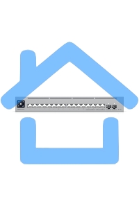 Коммутатор Ubiquiti UniFi Switch Pro Max 16 PoE PoE-коммутатор в стойку, 4х 2.5G RJ45, 12х 1G RJ45, 2х 10G SFP+, раздача 180 Вт